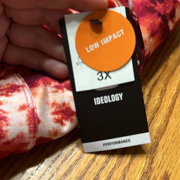 Ideology ID Sports Bra Tie Dye Size 3X NWT - Picture 3 of 5